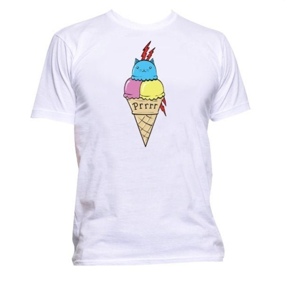 PRRRR Cat Lover Ice Cream T Shirt